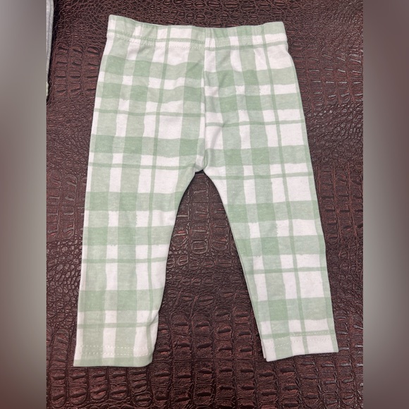 NWT BABY my first Easter 3 piece onesie pants hat set green gray 0 3 months mos - Picture 4 of 6